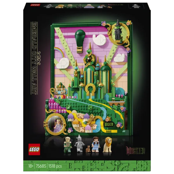 Constructor LEGO Emerald City Wall Art Clasic/ Green photo 1