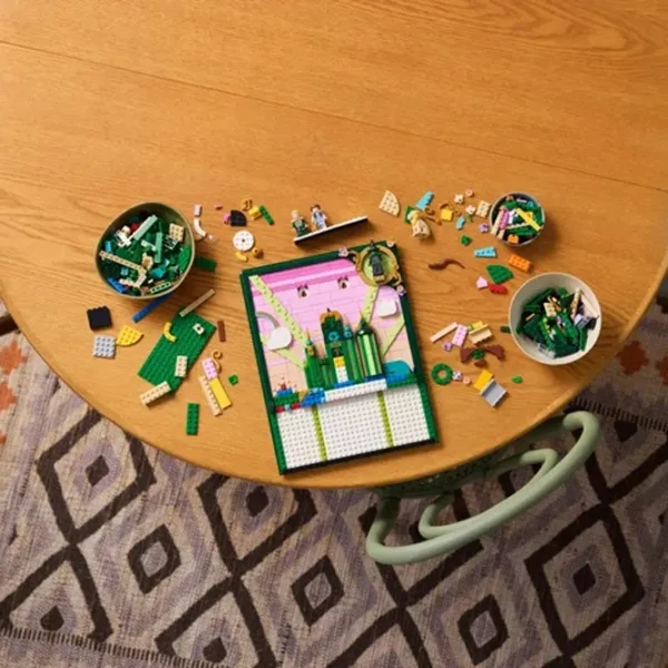 Constructor LEGO Emerald City Wall Art Clasic/ Green photo 4