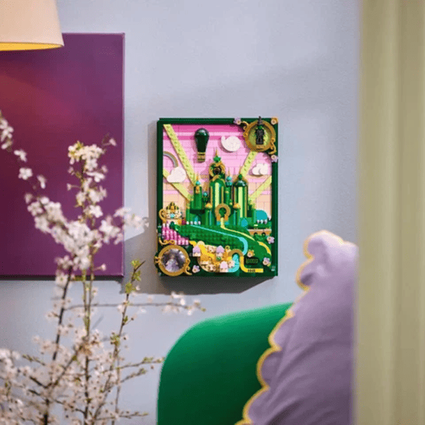 Constructor LEGO Emerald City Wall Art Clasic/ Green photo 7
