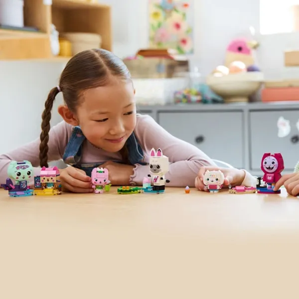 Constructor LEGO Gabby's Brick-Built Cat Friends Clasic/ Pink photo 5