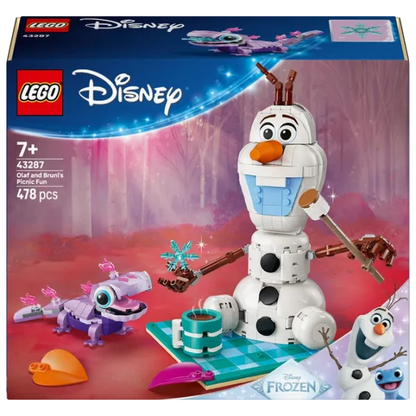 Constructor LEGO Olaf and Bruni’s Picnic Fun Personaj de film/ White photo 1