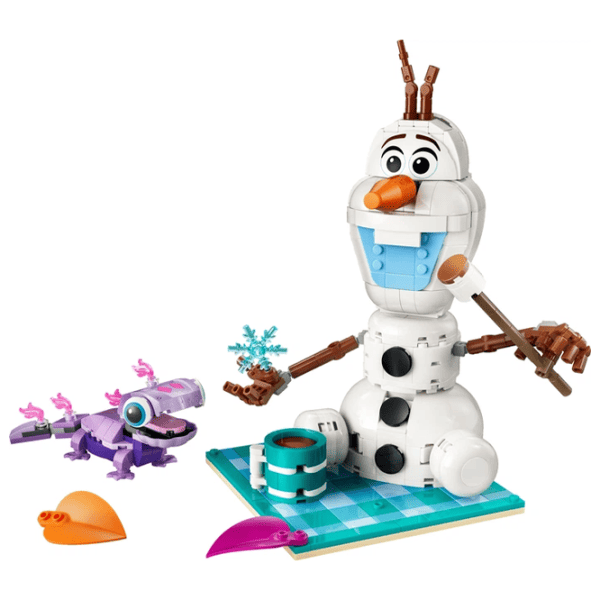 Constructor LEGO Olaf and Bruni’s Picnic Fun Personaj de film/ White photo 2