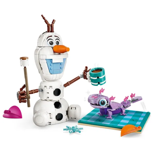 Constructor LEGO Olaf and Bruni’s Picnic Fun Personaj de film/ White photo 3