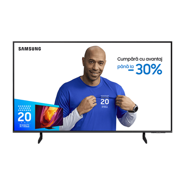 Televizor Samsung QE43Q8FAAUXUA 43" / QLED / 4K / Smart TV / Silver photo 1