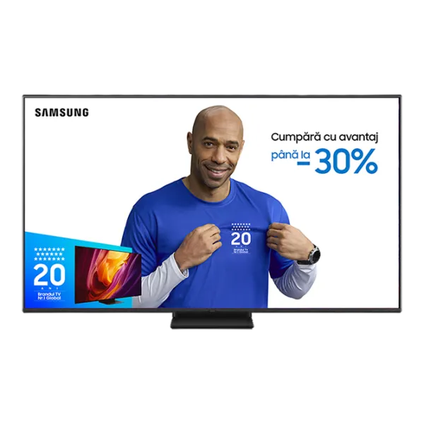 Televizor Samsung QE50QN80FAUXUA 50" / Neo QLED / 4K / Smart TV / Black photo 1