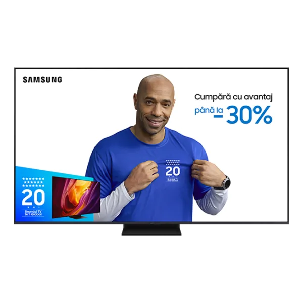 Televizor Samsung QE55QN80FAUXUA 55" / Neo QLED / 4K / Smart TV / Black photo 1