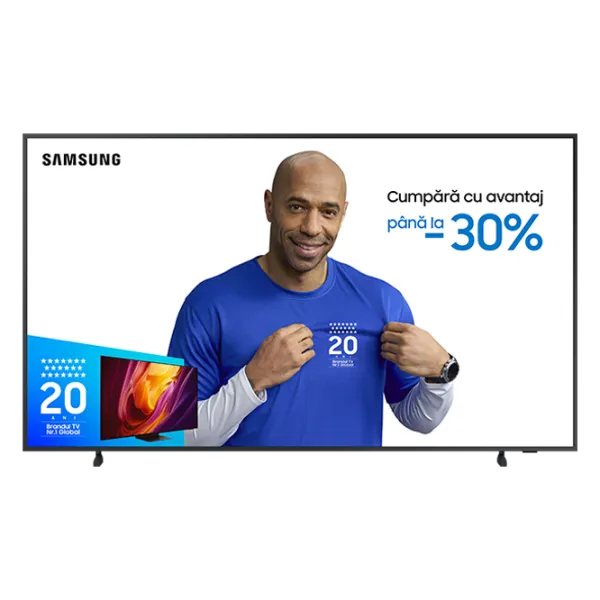 Телевизор Samsung QE75LS03FAUXUA 75" / QLED / 4K / Smart TV / Черный photo 1