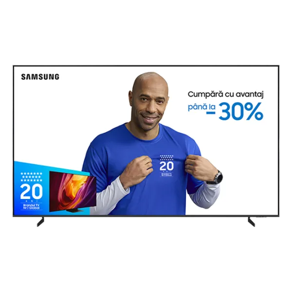 Телевизор Samsung QE100QN80FAUXUA 100" / Neo QLED / 4K / Smart TV / Черный photo 1