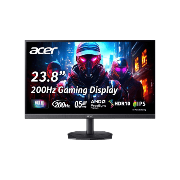 Монитор Acer Nitro KG242YX1BMIIPFX 23.8" Full HD 200 Гц / 0.5 мс / Черный photo 1
