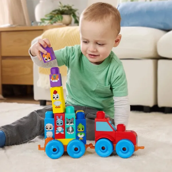 Constructor Mattel Build & Match Animal Tractor Clasic/ Multicolor photo 5