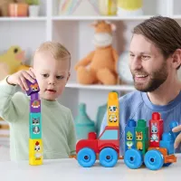 Constructor Mattel Build & Match Animal Tractor Clasic/ Multicolor photo 6