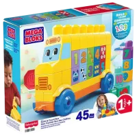 Constructor Mattel Build & Count Bus Clasic/ Yellow