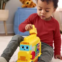 Constructor Mattel Build & Count Bus Clasic/ Yellow photo 3