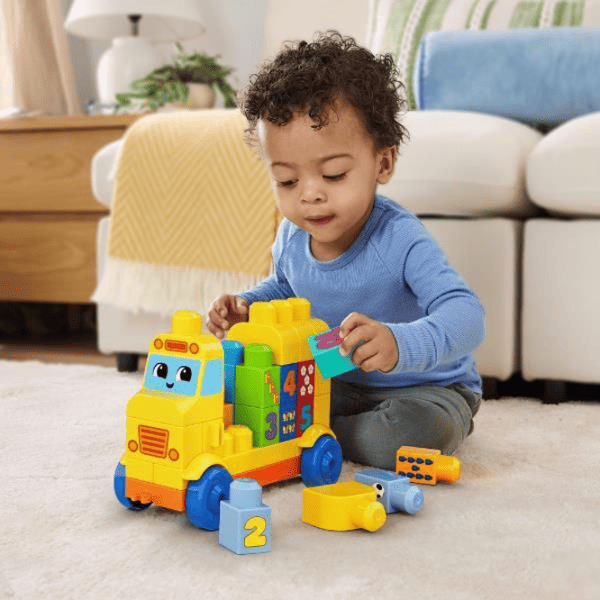 Constructor Mattel Build & Count Bus Clasic/ Yellow photo 5