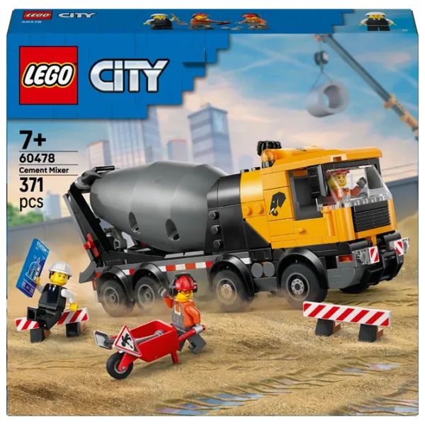 Constructor LEGO Cement Mixer Constructori/ Gray photo 1