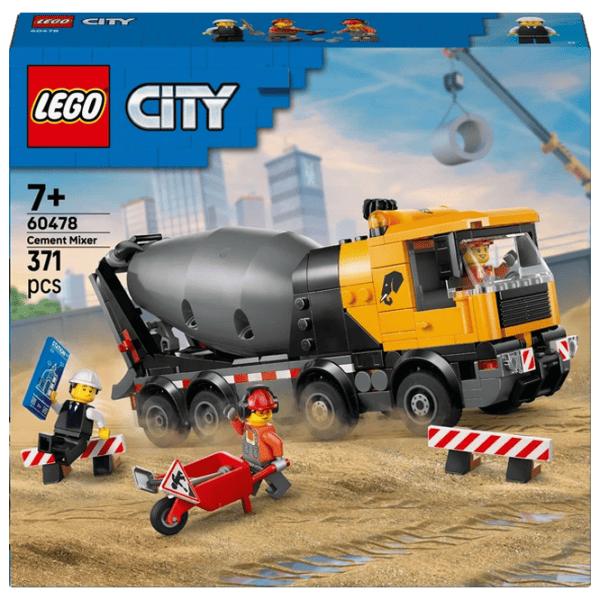 Constructor LEGO Cement Mixer Constructori/ Gray photo 1