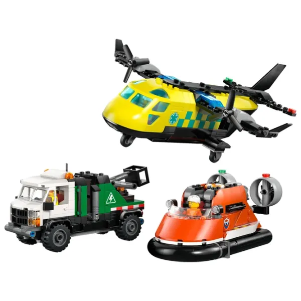 Constructor LEGO Airplane Service Truck & Hovercraft Remix Clasic/ Multicolor photo 2