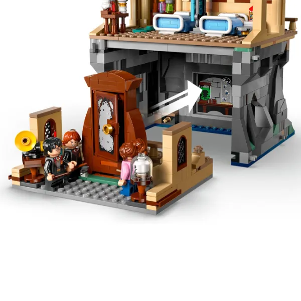 Constructor LEGO Hogwarts Castle: Hospital Wing Scenă din film/ Gray photo 8