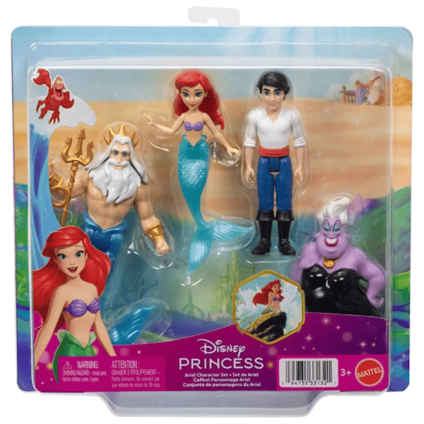 Кукла Disney Ariel Character Set JHG84 принцесса / 3+ photo 6