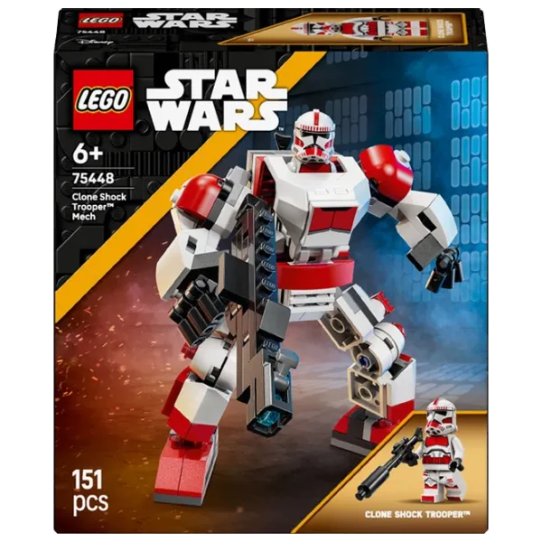 Constructor LEGO Clone Shock Trooper™ Mech Figuri/ White photo 1