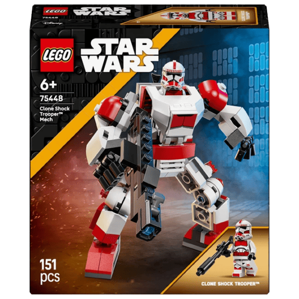 Constructor LEGO Clone Shock Trooper™ Mech Figuri/ White photo 1