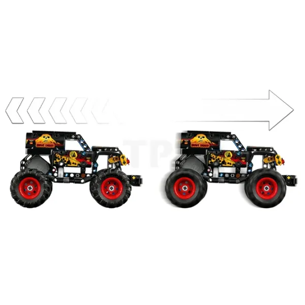 Constructor LEGO Monster Jam Grave Digger Mașină/ Black photo 5