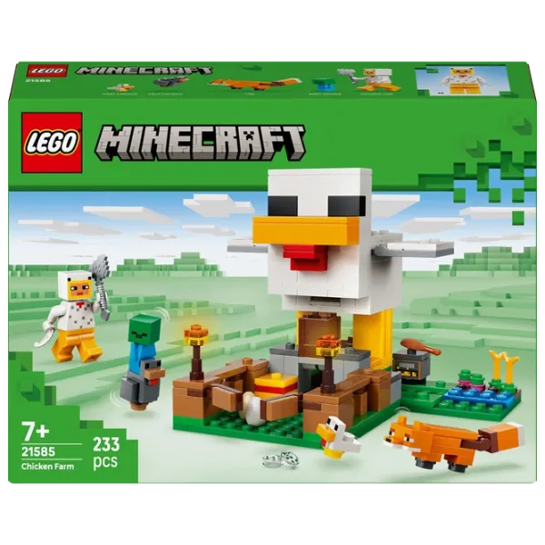 Constructor LEGO Chicken Farm Clasic/ White photo 1