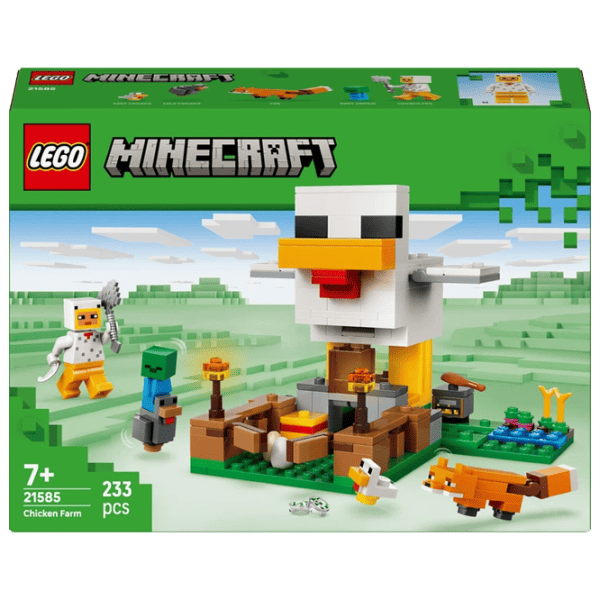Constructor LEGO Chicken Farm Clasic/ White photo 1