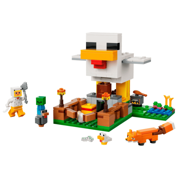 Constructor LEGO Chicken Farm Clasic/ White photo 5