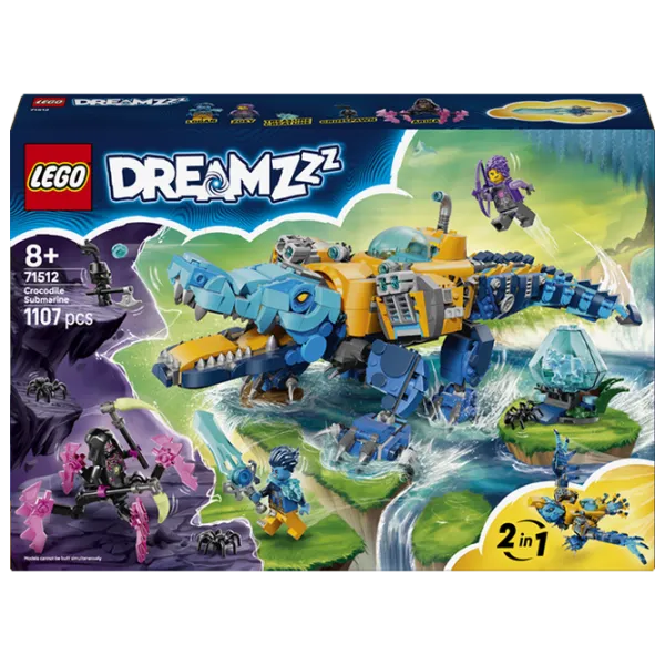 Constructor LEGO Crocodile Submarine Clasic/ Blue photo 1