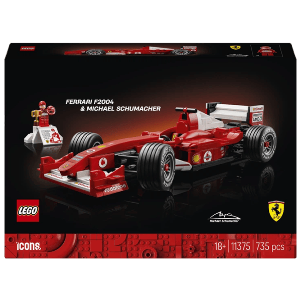 Constructor LEGO Ferrari F2004 & Michael Schumacher Mașină/ Red photo 1