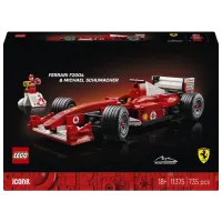 Constructor LEGO Ferrari F2004 & Michael Schumacher Mașină/ Red