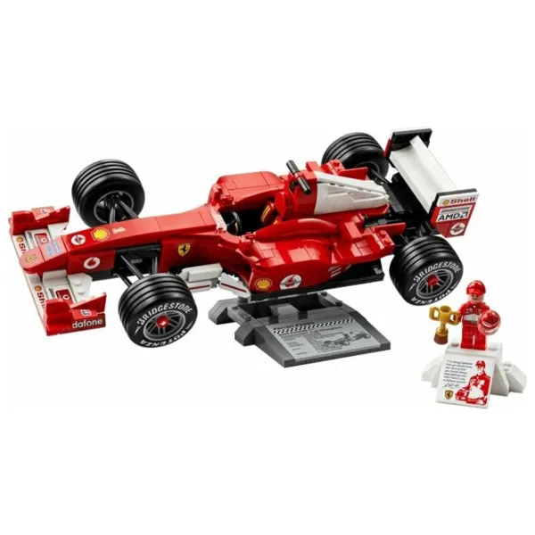 Constructor LEGO Ferrari F2004 & Michael Schumacher Mașină/ Red photo 2