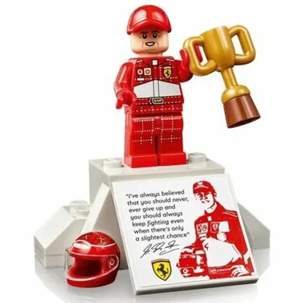 Constructor LEGO Ferrari F2004 & Michael Schumacher Mașină/ Red photo 4