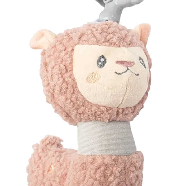 Jucărie moale New Baby Lama 53900 0+ / Pink photo 2