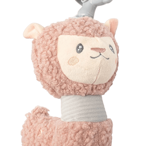 Jucărie moale New Baby Lama 53900 0+ / Pink photo 2