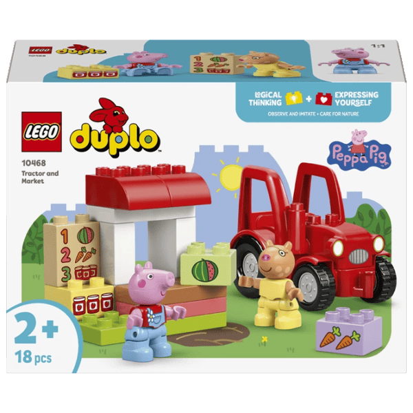 Constructor LEGO Tractor And Market Clasic/ Multicolor photo 1