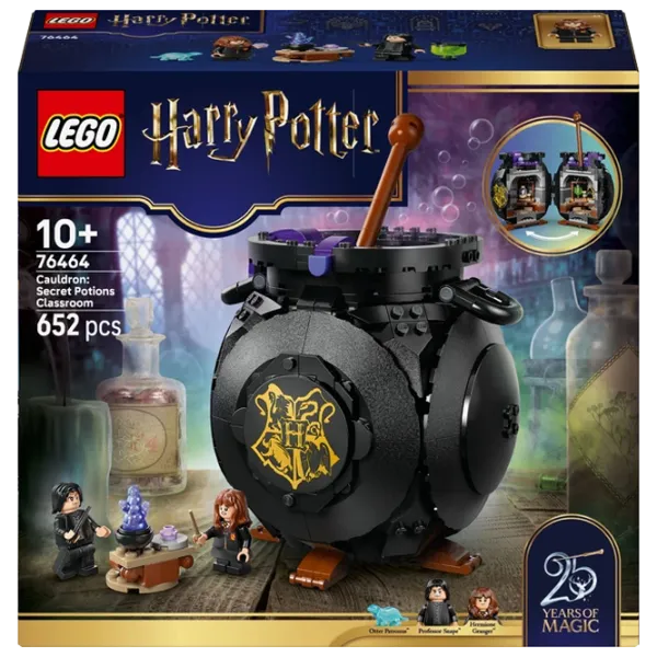 Конструктор LEGO Cauldron Secret Potions Classroom Сцена из фильма/ Черный photo 1