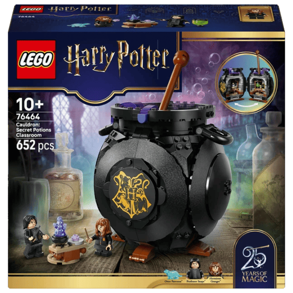 Конструктор LEGO Cauldron Secret Potions Classroom Сцена из фильма/ Черный photo 1