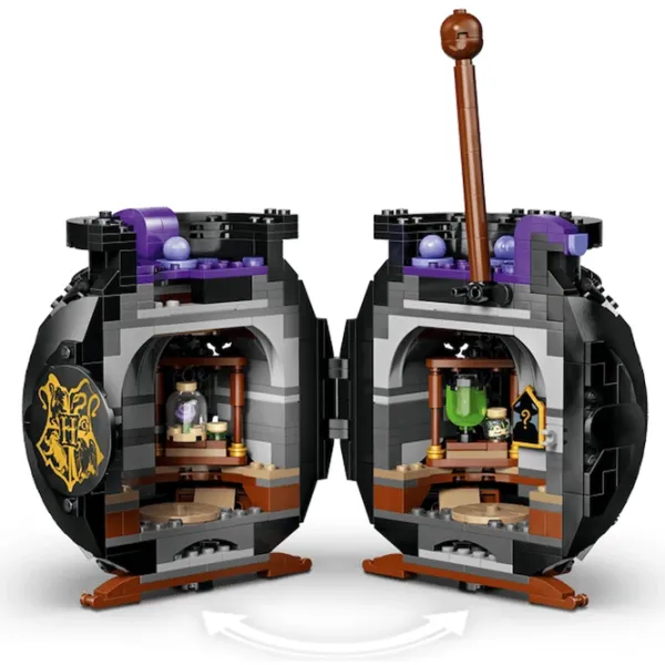 Конструктор LEGO Cauldron Secret Potions Classroom Сцена из фильма/ Черный photo 4