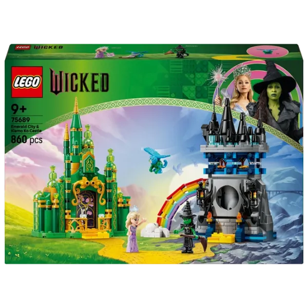 Constructor LEGO Emerald City & Kiamo Ko Castle Scenă din film/ Multicolor photo 1