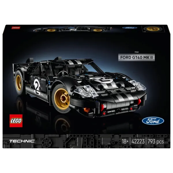 Constructor LEGO Ford GT40 MKII 1966 Mașină/ Black photo 1