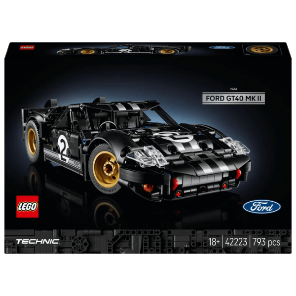 Constructor LEGO Ford GT40 MKII 1966 Mașină/ Black photo 1
