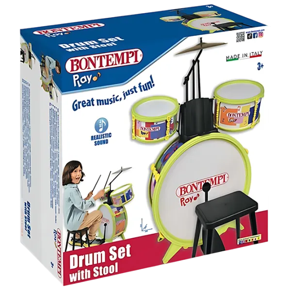 Барабан Bontempi 514507 3 года / Разноцветный photo 3