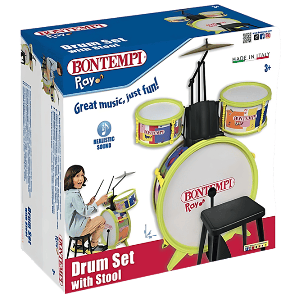 Барабан Bontempi 514507 3 года / Разноцветный photo 3