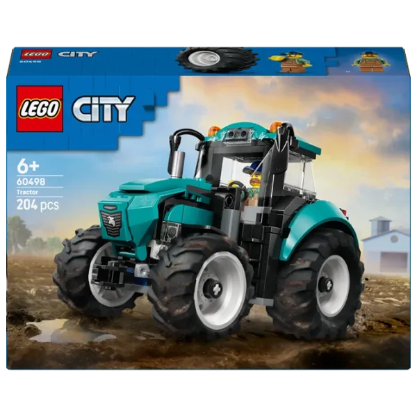 Constructor LEGO Tractor Transport/ Aquamarin photo 1