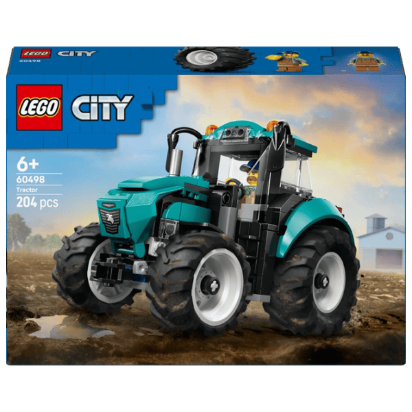 Constructor LEGO Tractor Transport/ Aquamarin photo 1