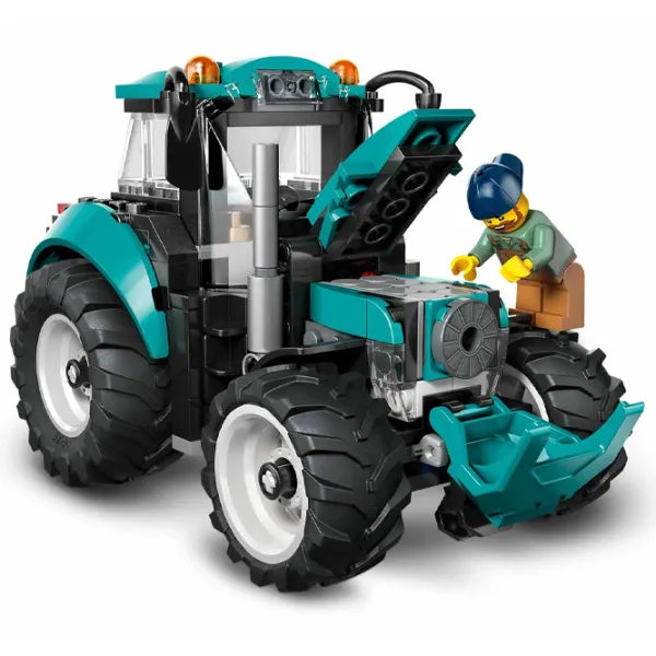 Constructor LEGO Tractor Transport/ Aquamarin photo 3