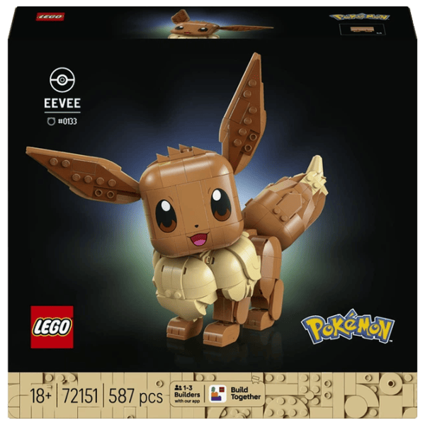 Constructor LEGO Eevee Personaj de film/ Brown photo 1