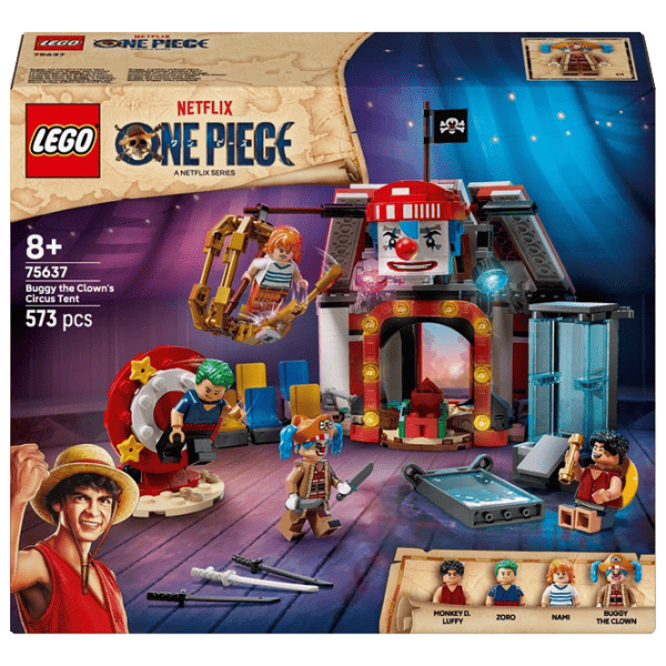 Constructor LEGO Buggy The Clown's Circus Tent Scenă din film/ Multicolor photo 1